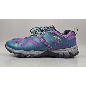 Merrell‎ Trail Shoes Womens 9.5 Purple Royal Dragonfly Outdoors Hiking Sneakers